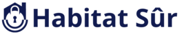Habitat sur logo texte
